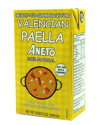 ANETO Valencian Paella Master Stock 1ltr